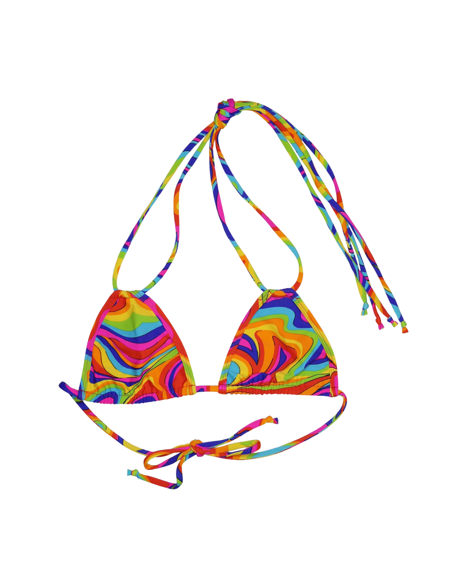 Siren Glow Flexi Kini bikini top with double strings, versatile multi-style swimwear