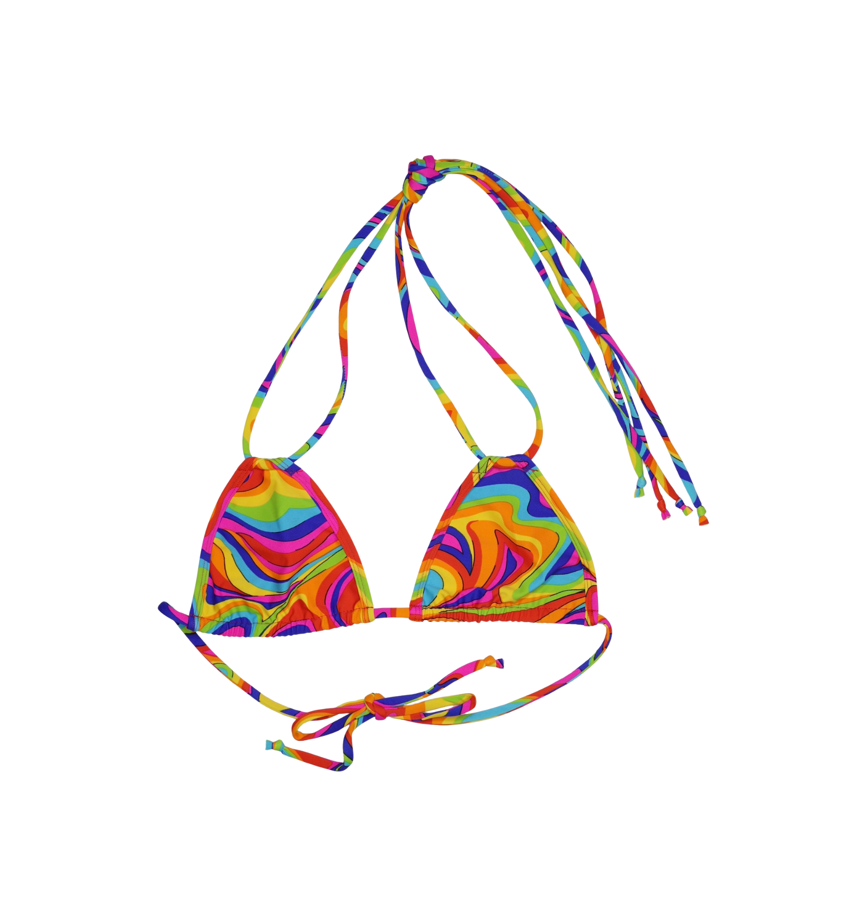Siren Glow Flexi Kini bikini top with double strings, versatile multi-style swimwear