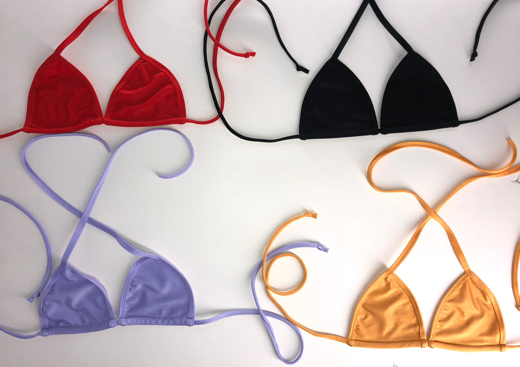 Triangle bikini top - Yasmin Swimwear